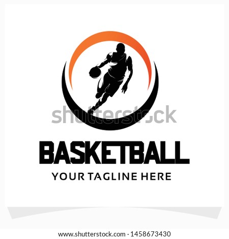 Basketball Sport Logo Design Template