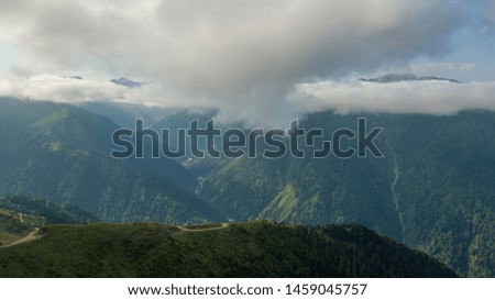 Amazing kackar mountains national park
