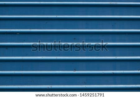 A blue iron sheet that can be used for the background.