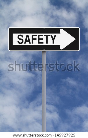 A modified one way sign on safety 
