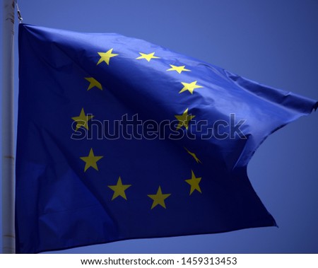 eu flag background symbol democratia