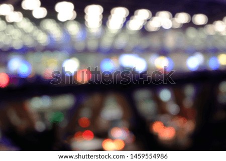 Blurred lighting bokeh wired night scene Background 
