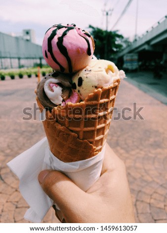 ice cream is so good.