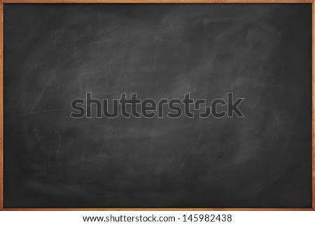 Scratched blackboard copy space
