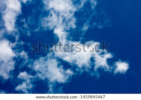 Blue sky with clouds summer mood background fine art high quality prints products fifty megapixels