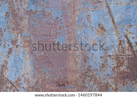 Dark rusty metal texture , background .