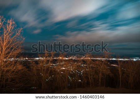 Wonderful Blue Sky at Night, Astro Photography, Clouds, Time Lapse Photo