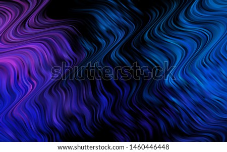 Light Blue, Red vector background with bubble shapes. A vague circumflex abstract illustration with gradient. Marble design for your web site.