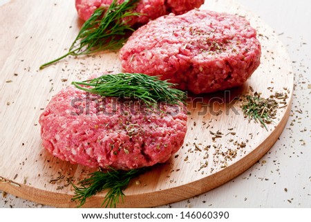 ground beef hamburger 