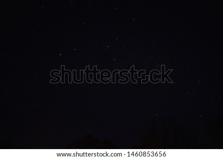 Photo of stars after a new moon