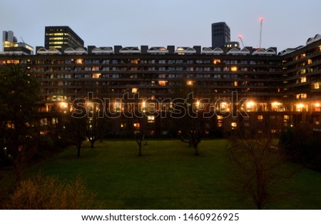 An urban landscape taken in London