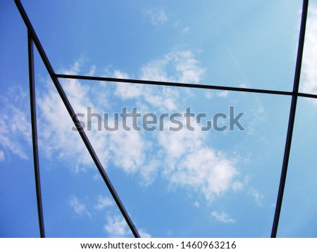 pictured in the photo tensile roof structure