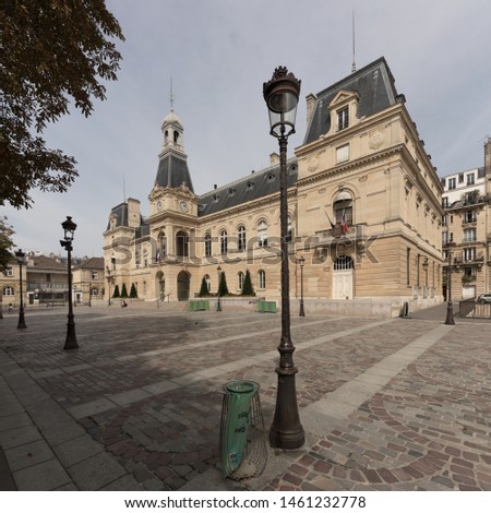 Town hall of the 14th arrondissement in Paris / France