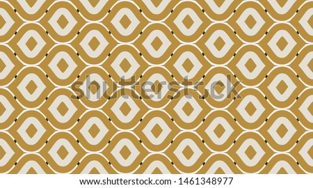 Vintage vector pattern.  Geometric fashion fabric print.  Color mosaic shapes background.  Seamless vector pattern. 