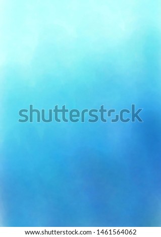 abstract blue shade watercolor background 