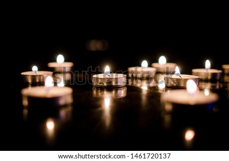 
beautiful pictures of candles with blur