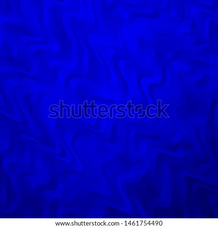 Light BLUE vector backdrop with curves. Gradient illustration in simple style with bows. Pattern for websites, landing pages.