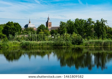 Church called Grote Kerk in Leerdam. The Netherlands