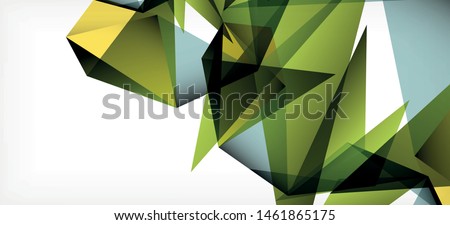 Triangle geometric background in trendy style on light background. Retro vector illustration. Colorful bright. Trendy modern style. Vector business illustration. Geometric template.
