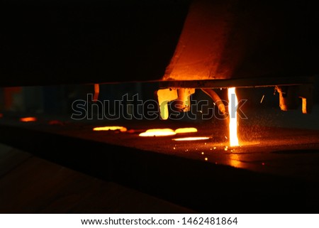 Industrial Machinery and Metal Casting plant 