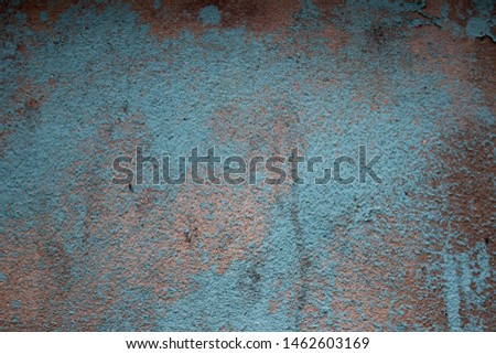Colored brick walls, wide panoramic images of building materials