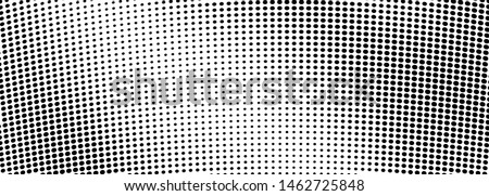 Abstract halftone texture. Chaotic dots on white background