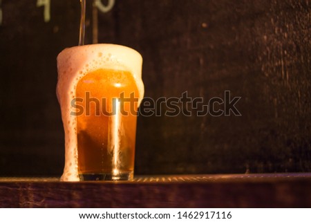 Beer bar photography honey light pub Pasto Picante 