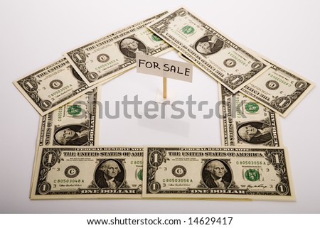 Dollars & House for sale