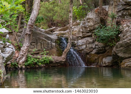 Waterfalls in Thassos and Hotnitsa