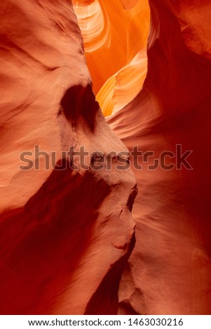 Lower Antelope Canyon in Navajo Reservation