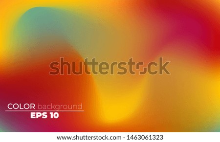 Abstract blurred gradient mesh background in bright summer colors. Colorful smooth. Easy editable soft colored vector illustration, Suitable For Wallpaper, Banner, Background, Card, Book Illustration,