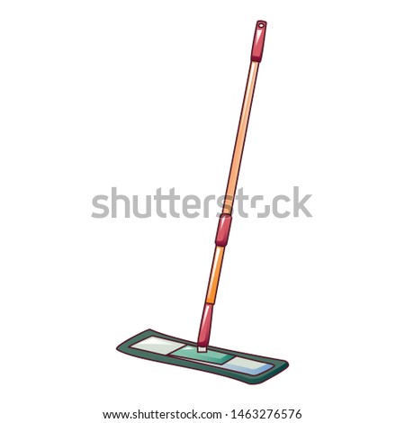 Cleaning mop icon. Cartoon of cleaning mop icon for web design isolated on white background