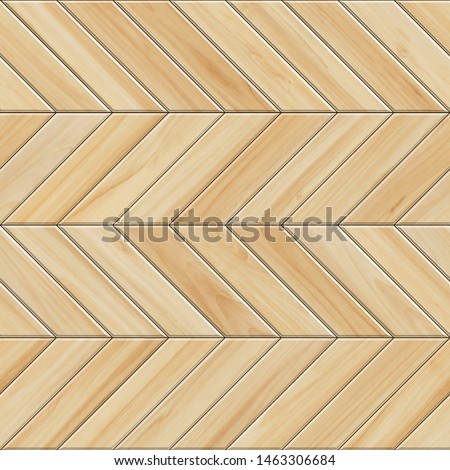 Seamless texture of chevron wooden parquet. High resolution pattern of light wood