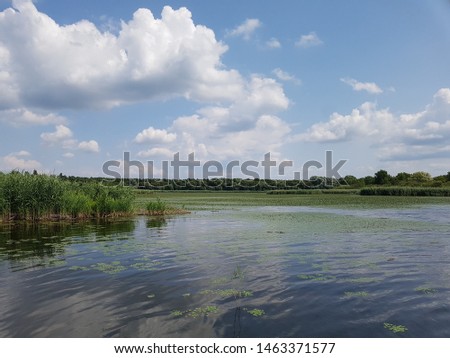 Lake summer water landscape wallpaper