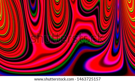 Melting colored stripes. Abstract background. XXL design element.