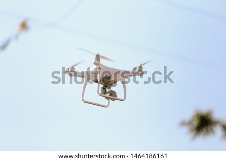 
Drone photography in wedding fly in sky 