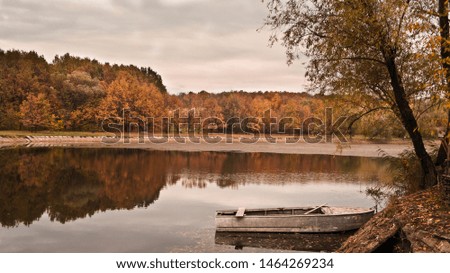 Autumn colors in the Moldova region