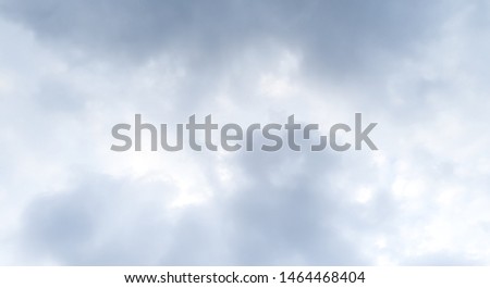 gray sky with beautiful natural white clouds