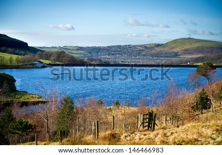 Dovestone Reservoir, Greenfield, Peak District National Park Greater Manchester, North West, England, United Kingdom, Europe