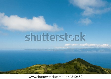 Landscape in Pico Island, Azores