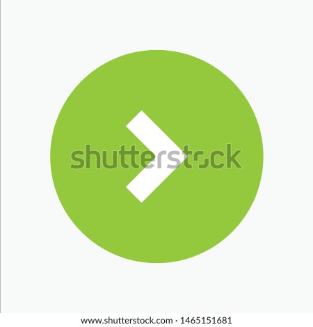 Arrow, Right, Next. Vector Icon Template background