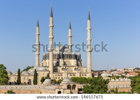 Selimiye Mosque Royalty-Free Stock Photo #146517671