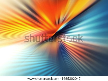 abstract colourful background with light and crossed lines of light spreading in different directions and planes