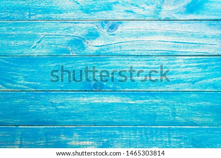 Wood Blue background,Empty​ Wall​ Plank,Old wooden floor free space well use for editing text present or products