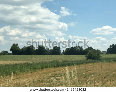 Landscape and nature and sky