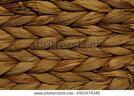 natural reed deep brown texture close-up