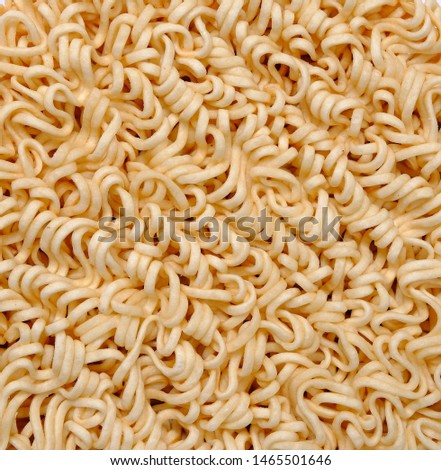 close up instant noodle background and pattern