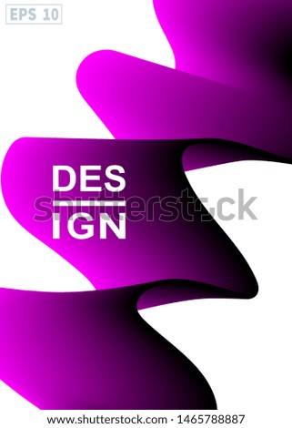 lilac black gradient background. Modern abstract cover. A cool gradient shapes the composition. Eps10 vector.The futuristic design of the posters.