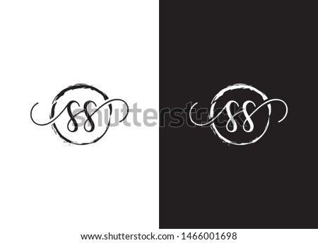 S Letter logo design, Monogram logo