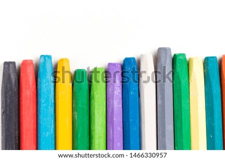 Crayons for children to draw with